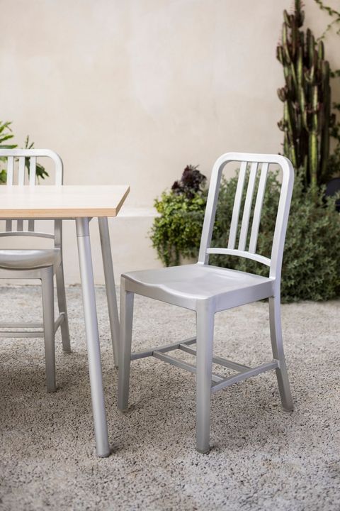1006 Navy Chair by Emeco, in situ, view 5