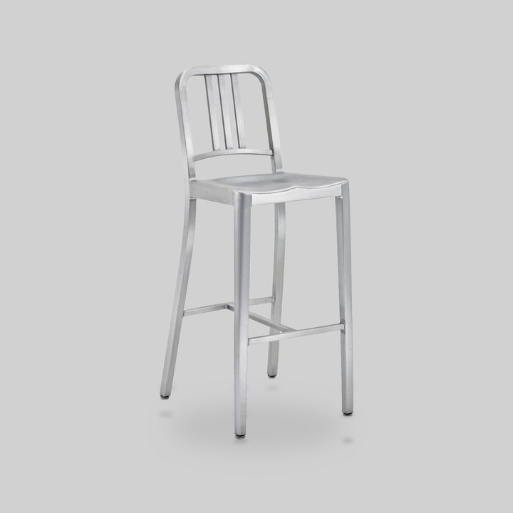 1006 Navy Stool by Emeco