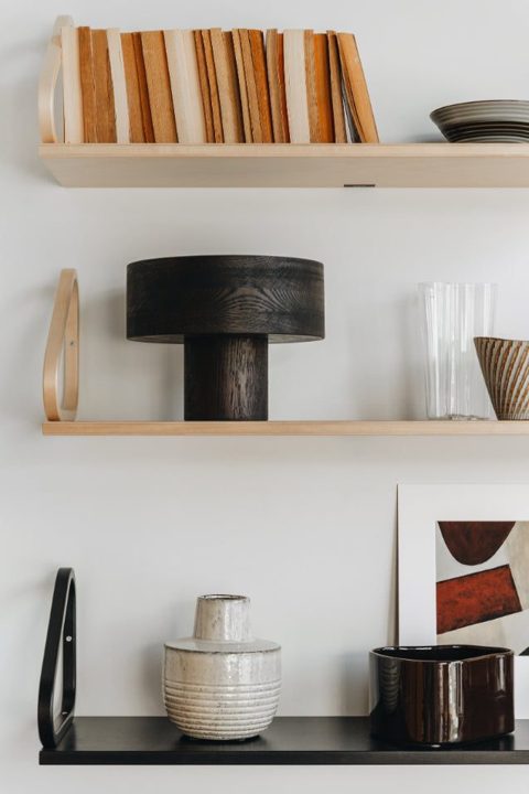 112B Wall Shelf by Artek, in situ, view 3
