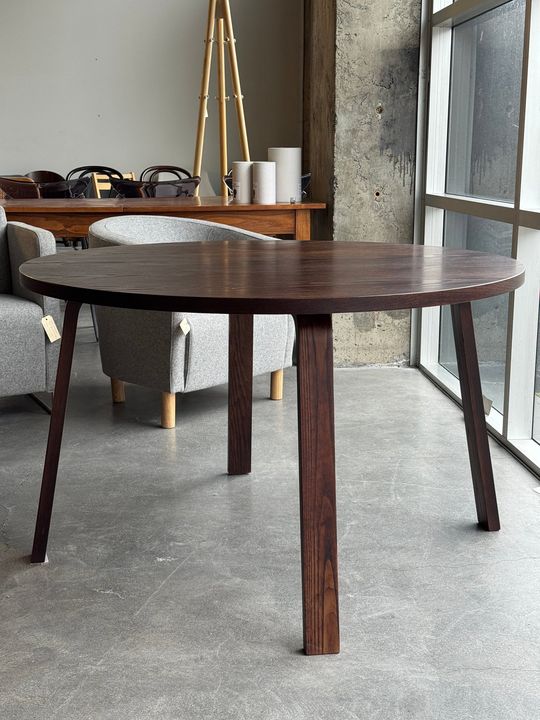Bach 1.2m Round Table by KMS, in situ, view 3