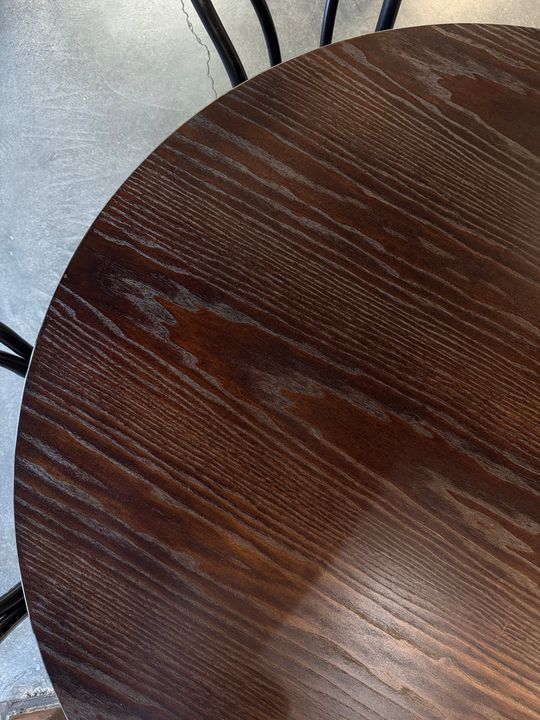 Bach 1.2m Round Table by KMS, in situ, view 6