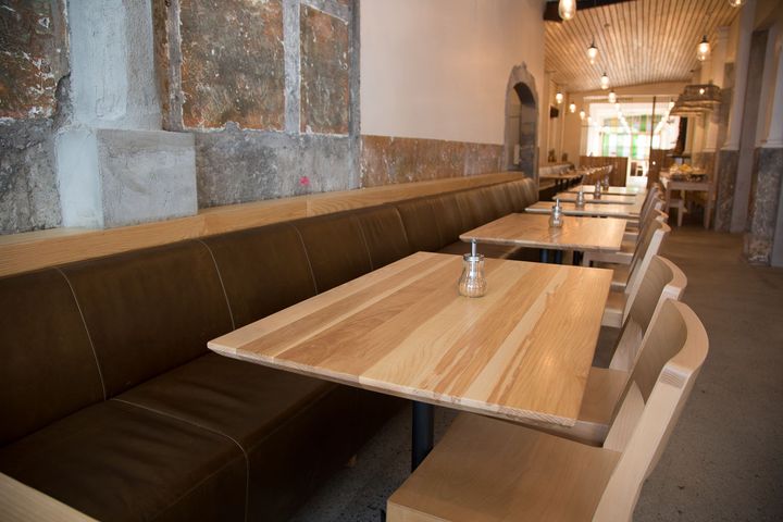 Banquette & Booth Seating by KMS, in situ, view 2