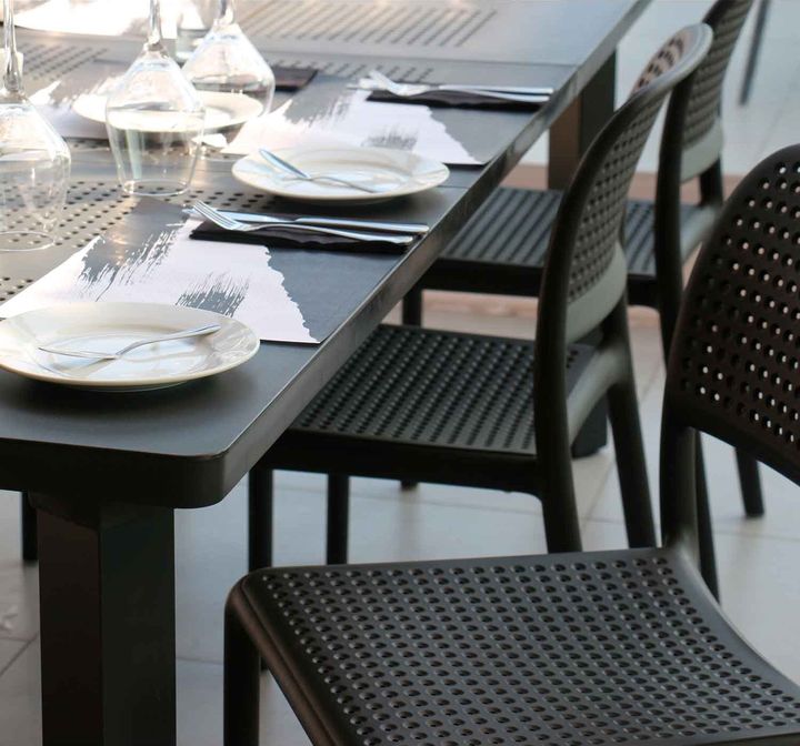 Bora Chair by Nardi, in situ