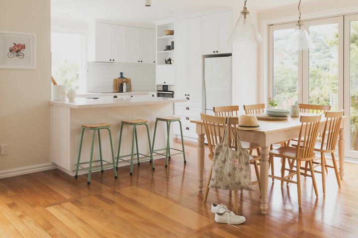 Butler Table by KMS, in situ, view 2