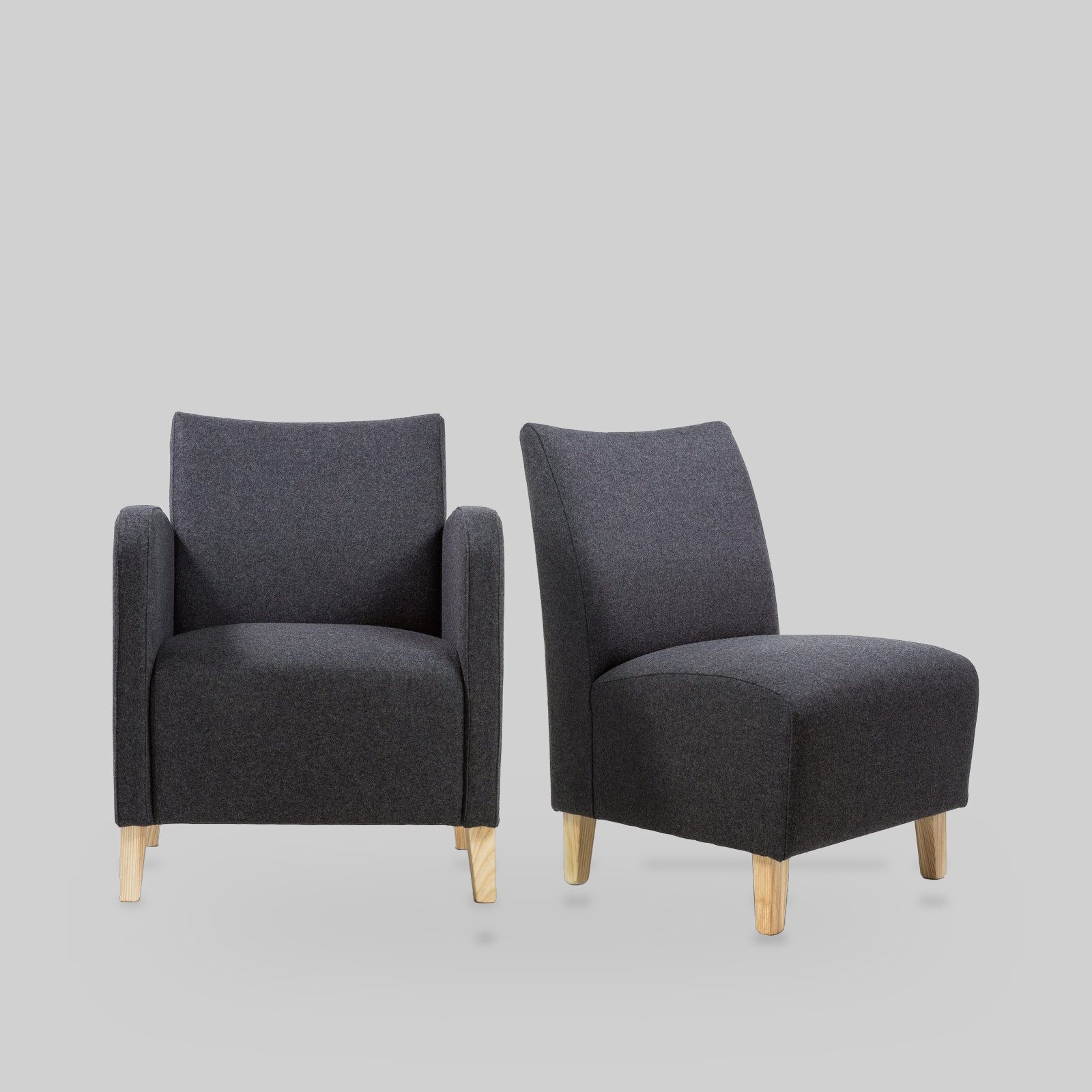 George Lounge Chair by KMS, detail