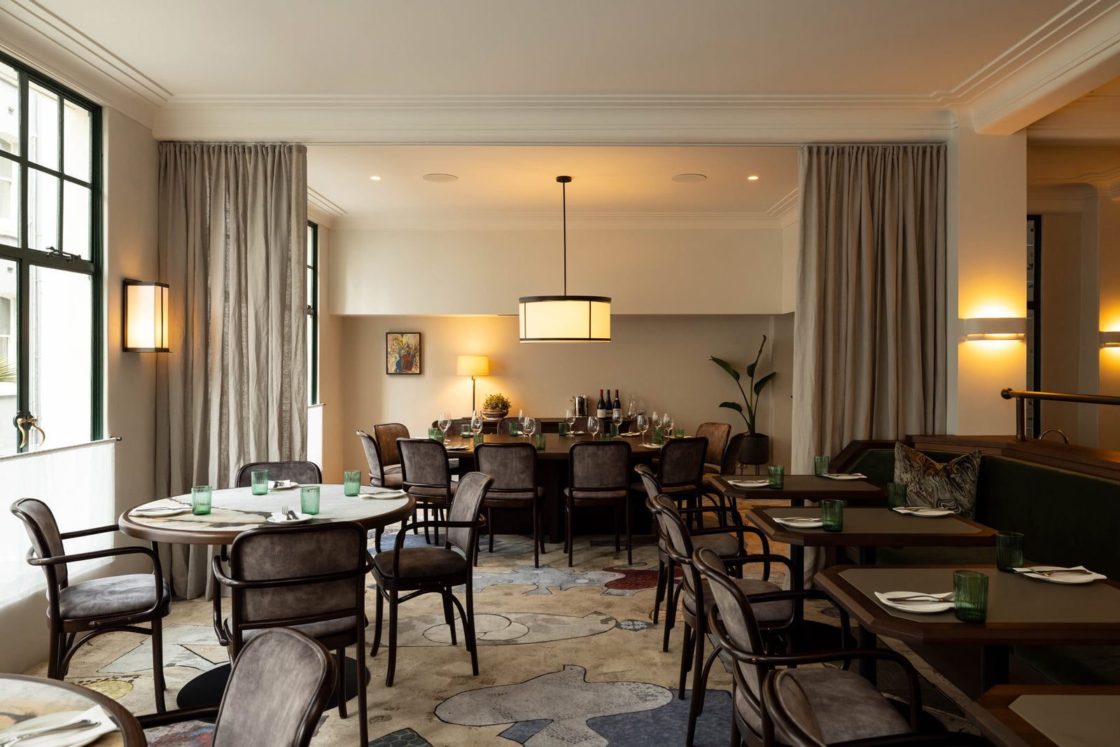 Hoffmann Armchair by Thonet, in situ