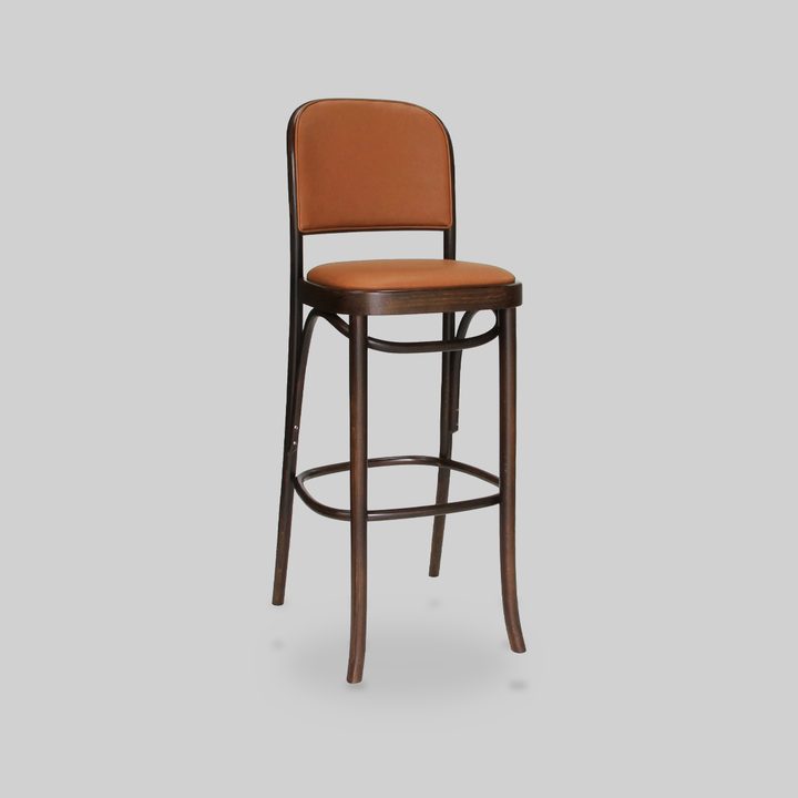Hoffmann Barstool by Thonet, view 3
