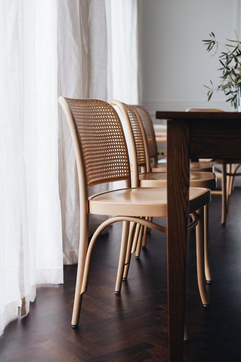 Hoffmann Side Chair by Thonet, in situ, view 5