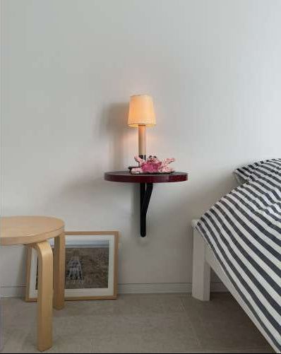 Kaari Wall Shelf Round by Artek, in situ, view 5