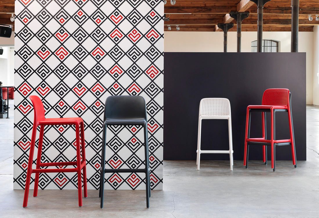 Lido Stool by Nardi, detail