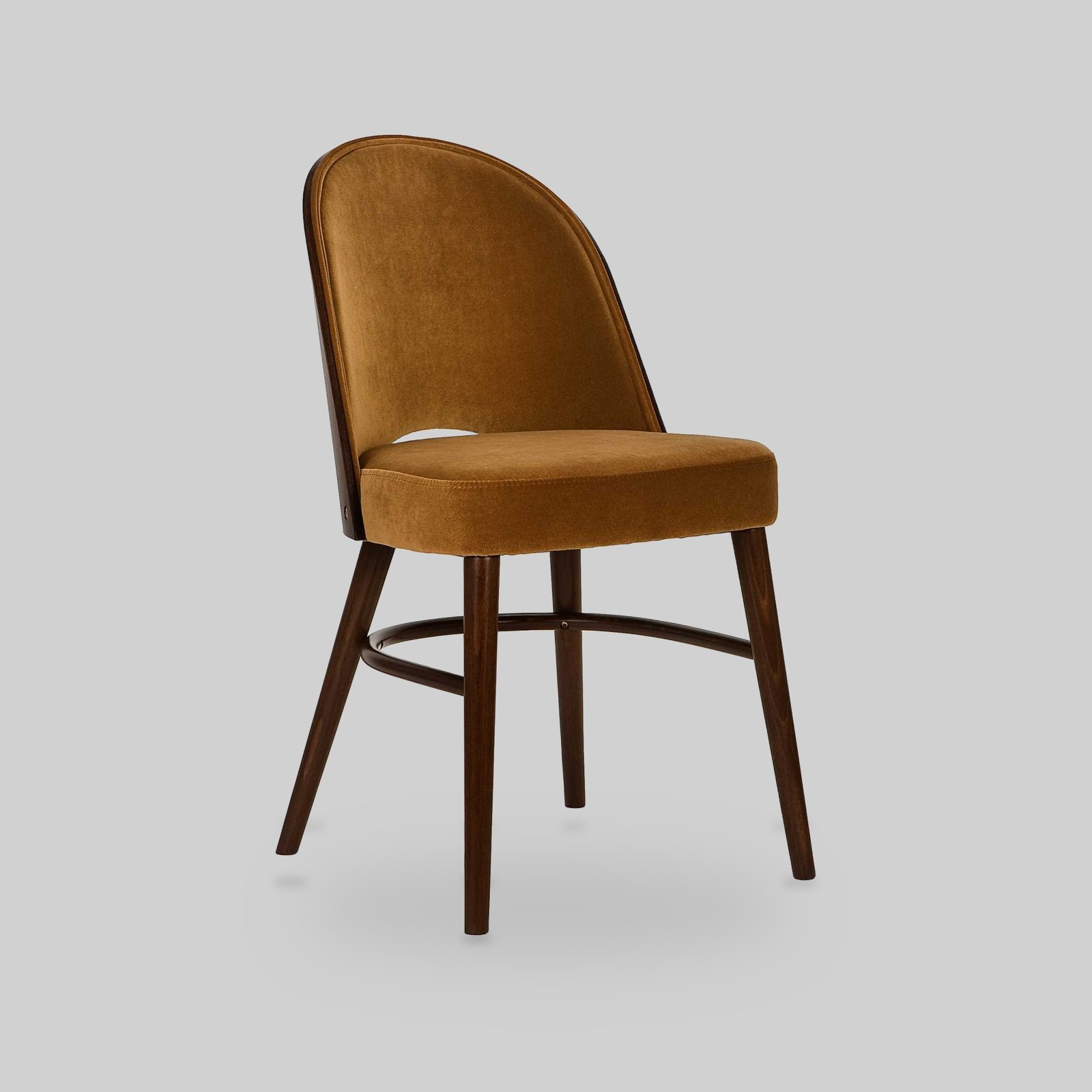 Lido Upholstered Dining Chair by Thonet, detail