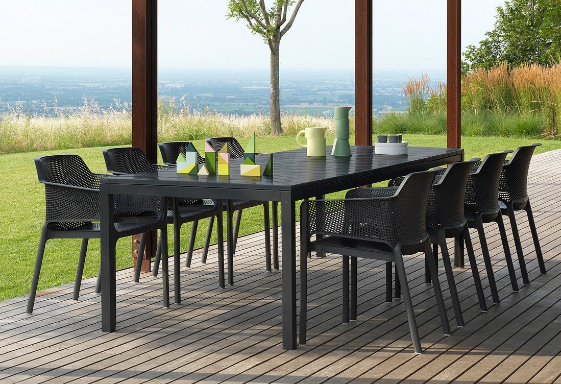 Net Armchair by Nardi, in situ