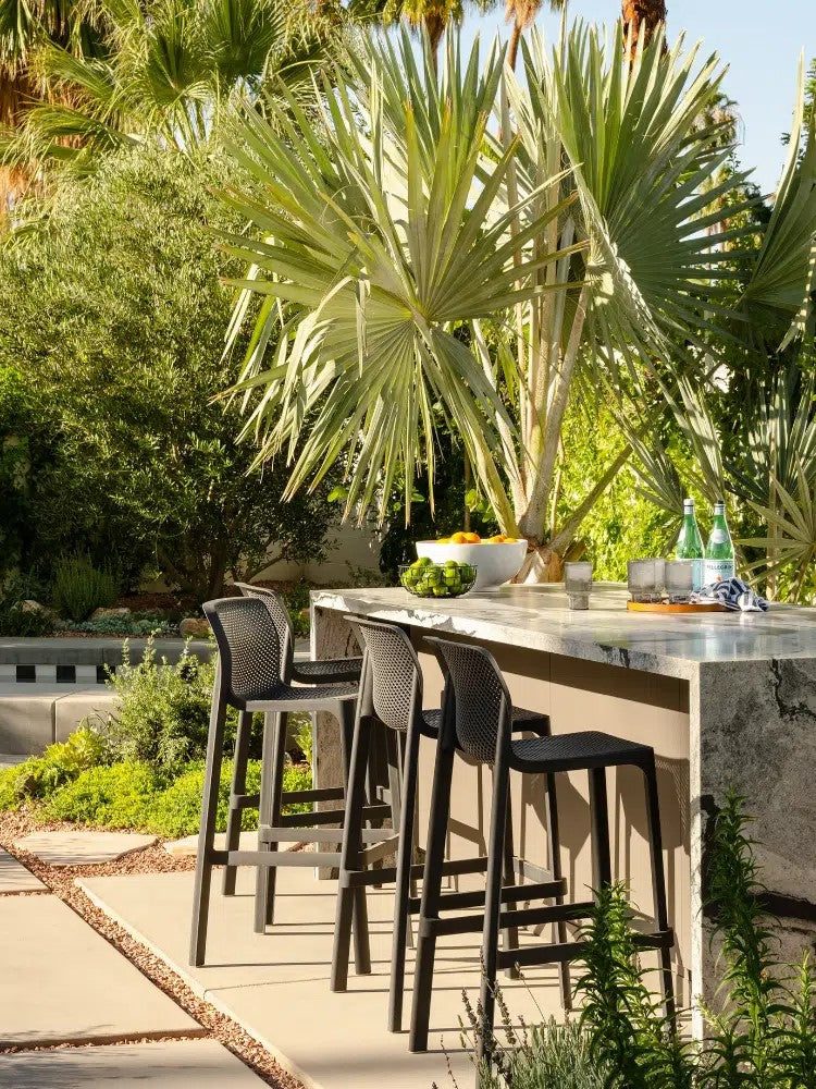 Net Stool by Nardi, in situ