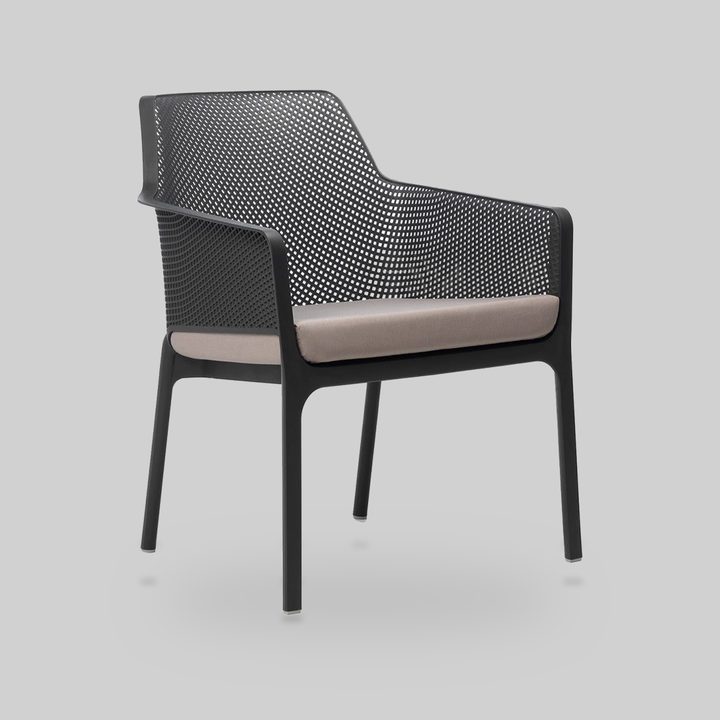 Net Relax Lounge Chair by Nardi, view 3