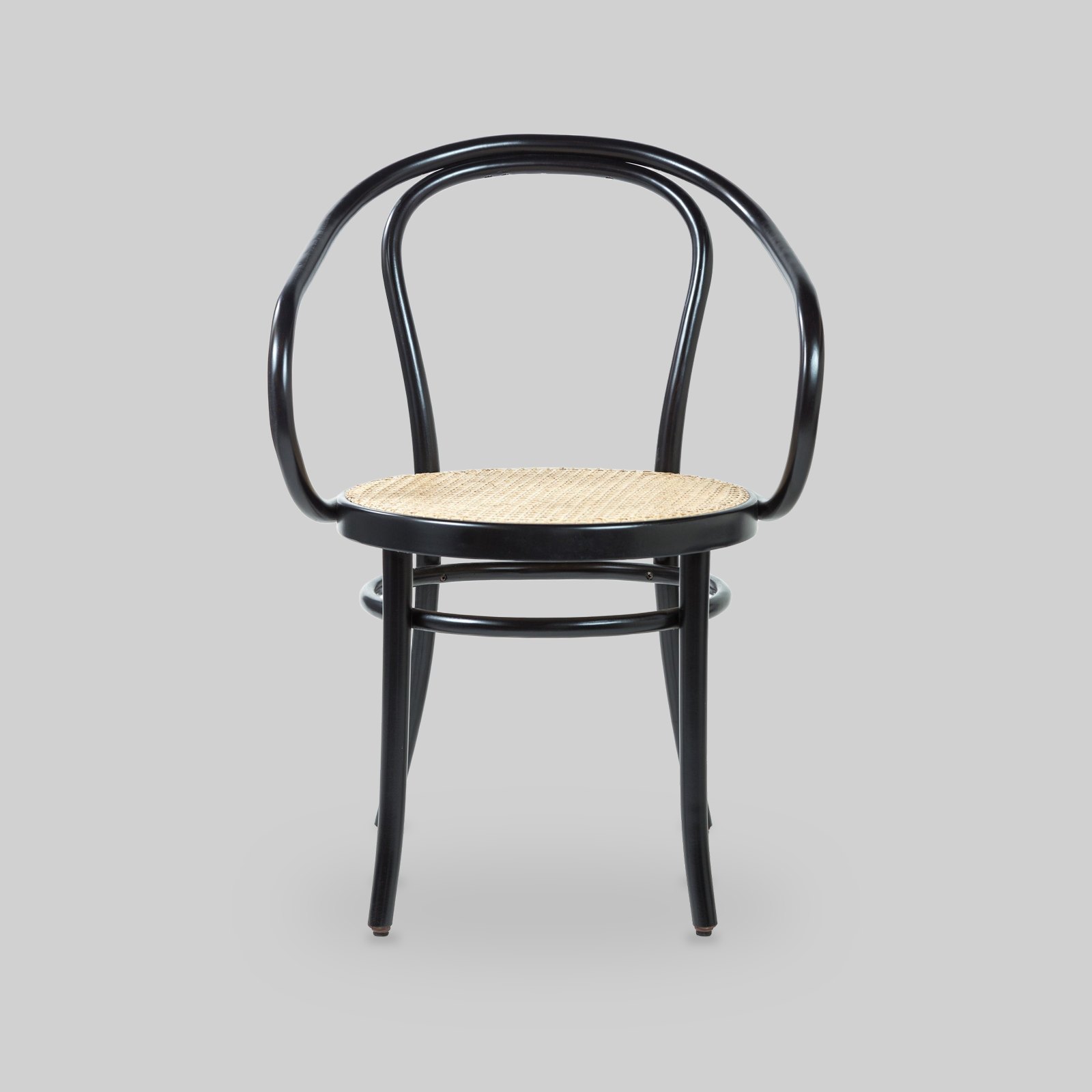 No. B9 Le Corbusier Cane Seat Arm Chair by Thonet