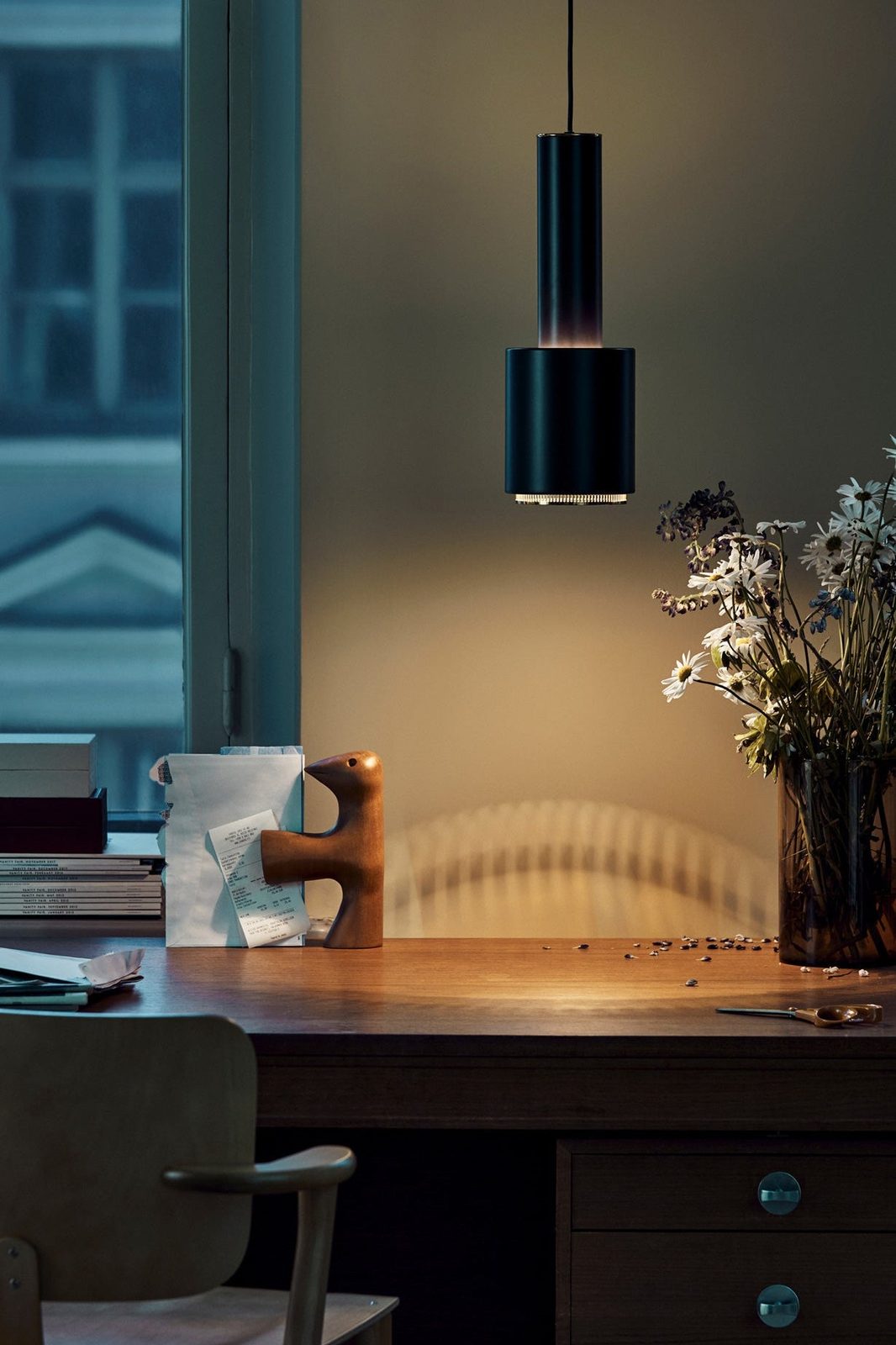 Pendant Lamp A110 "Hand Grenade" by Artek, detail