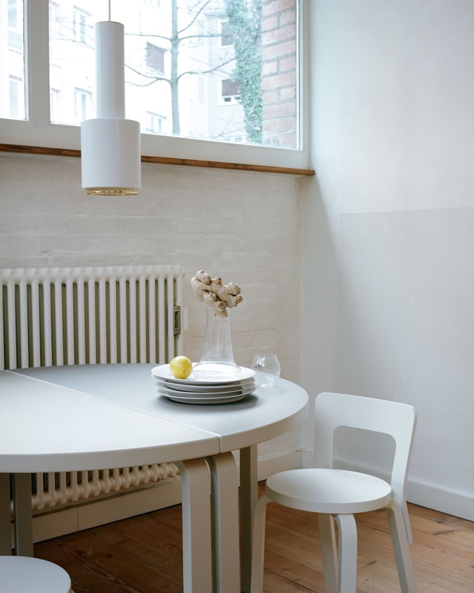Pendant Lamp A110 "Hand Grenade" by Artek, in situ