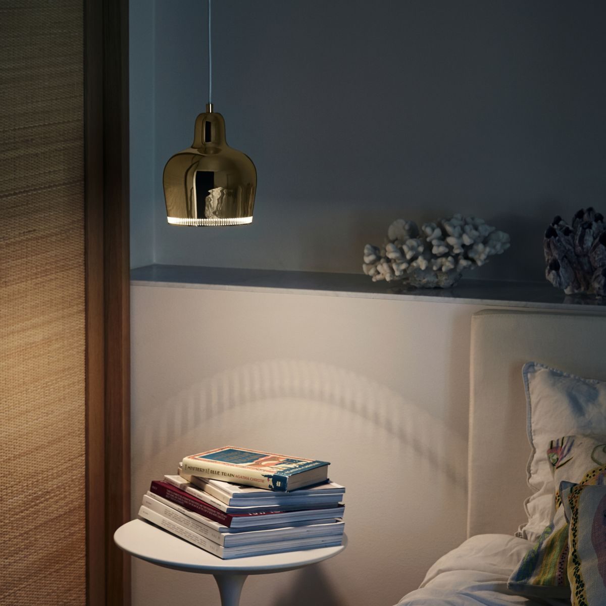 Pendant Lamp A330S "Golden Bell" by Artek, in situ