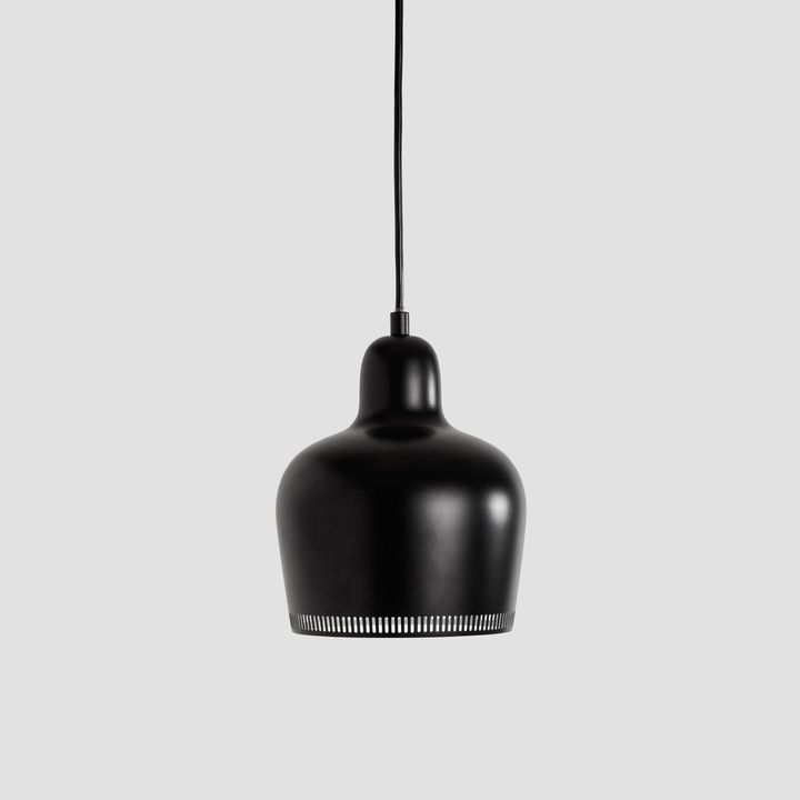Pendant Lamp A330S "Golden Bell" by Artek, in situ, view 6