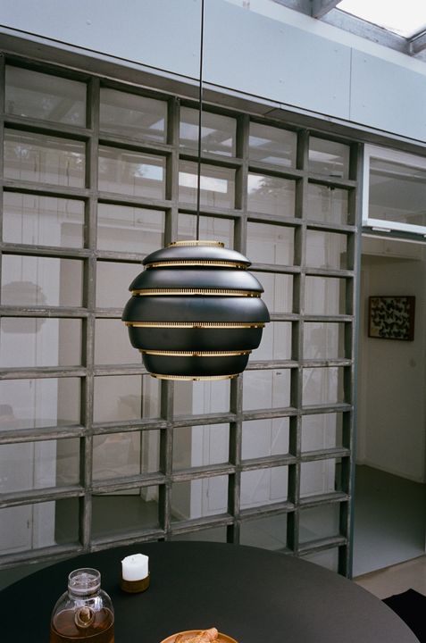 Pendant Lamp A331 "Beehive" by Artek, in situ, view 5