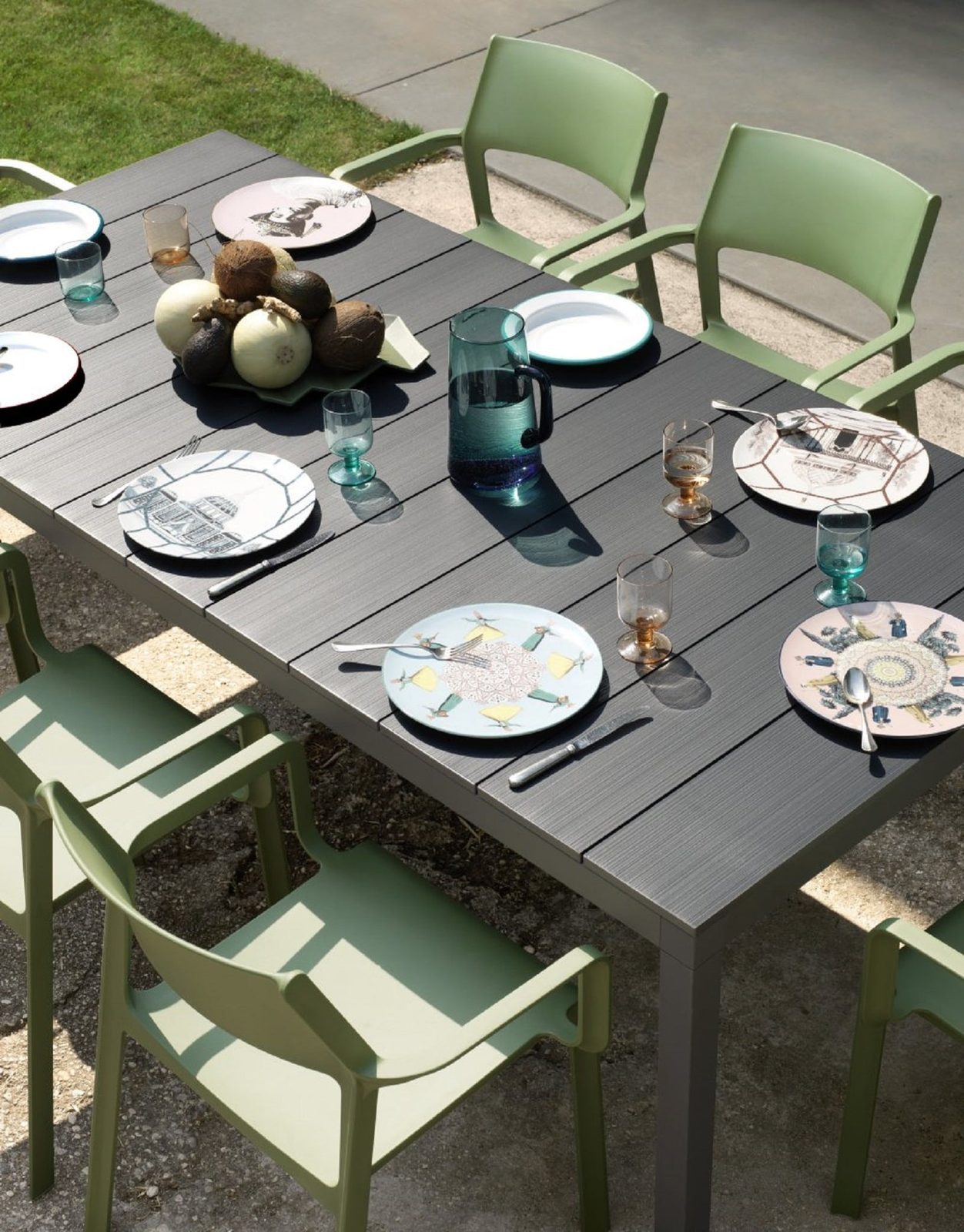 Rio 210/280 Extendable Table by Nardi, detail
