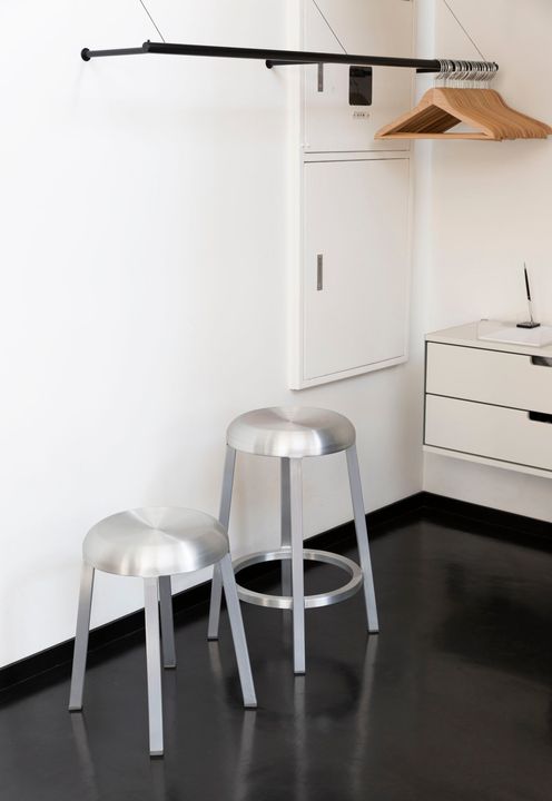 Za Small Stool by Emeco, in situ