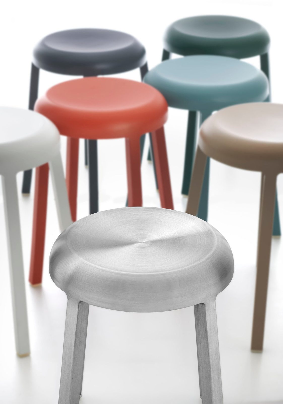 Za Small Stool by Emeco, in situ