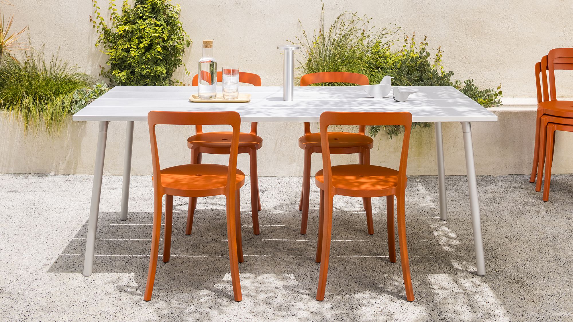 On & On chairs outdoors
